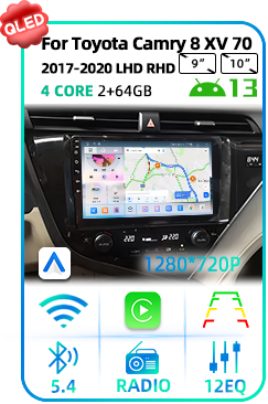 For Toyota Camry 8 XV 70 2017-2020