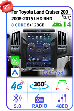 For Toyota Land Cruiser 200 2008-2015