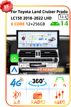 For Toyota LandCruiser150Prado 2018-2022