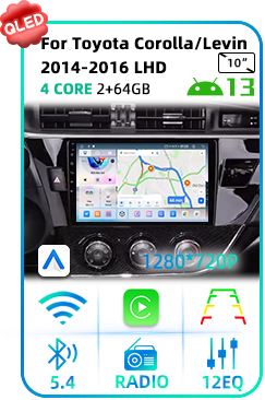 For Toyota Corolla/Levin 2014-2016
