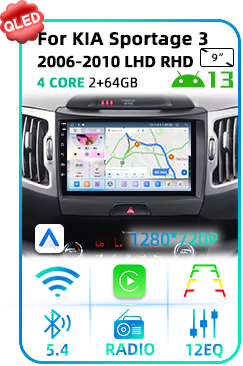 For KIA Sportage 3 2006-2010