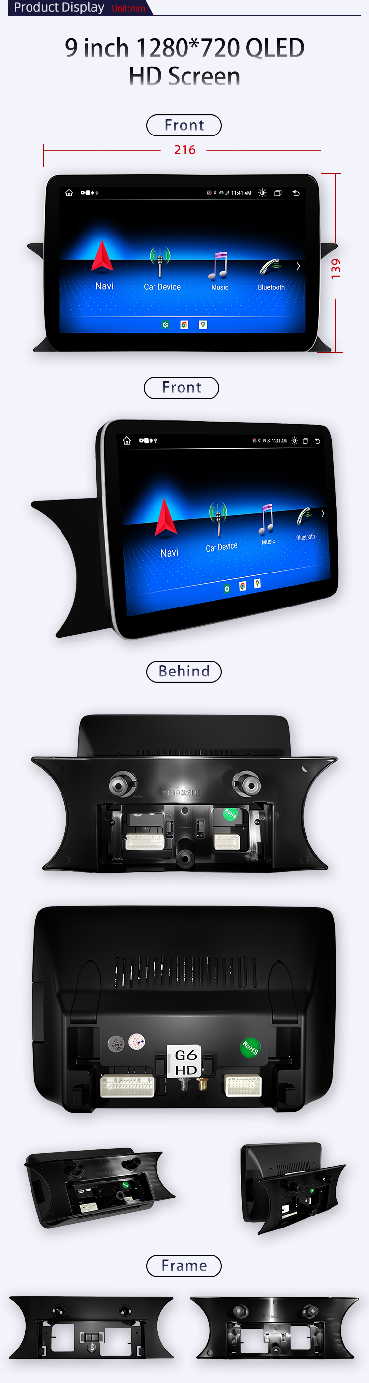 For Mercedes Benz SLK Class 2012-2015(图6)