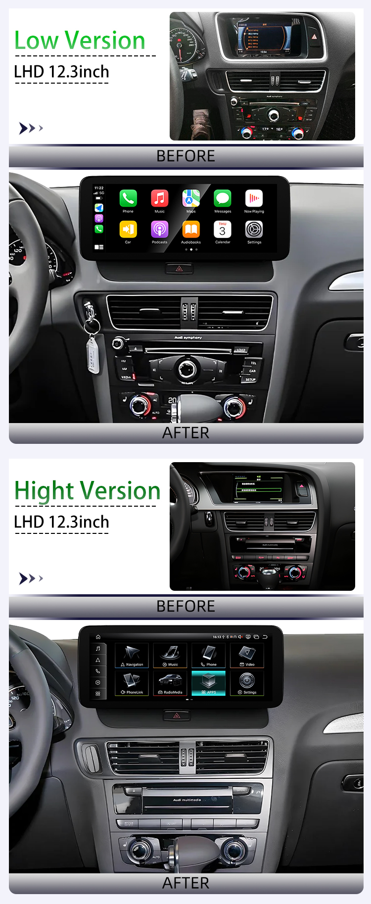 For Audi Q5 2009-2016 LHD(图3)