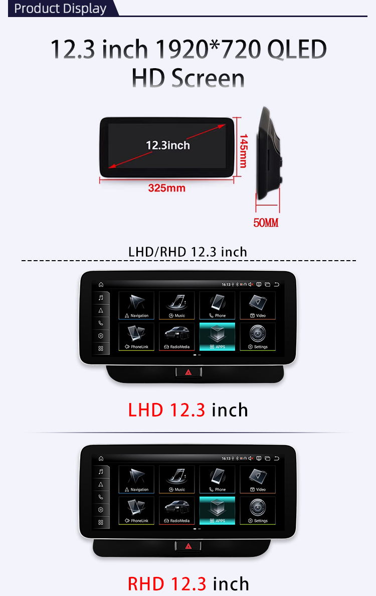 For Audi Q5 2009-2016 RHD(图7)