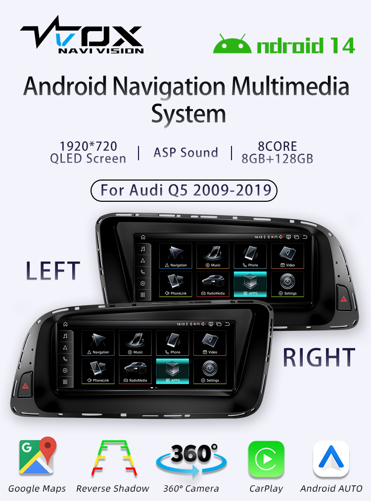 For Audi Q5 2009-2019(图1)