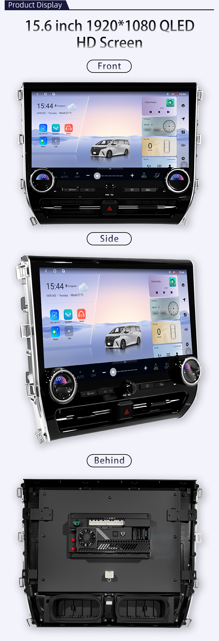 For Toyota Alphard Vellfire A30 to A40(图4)