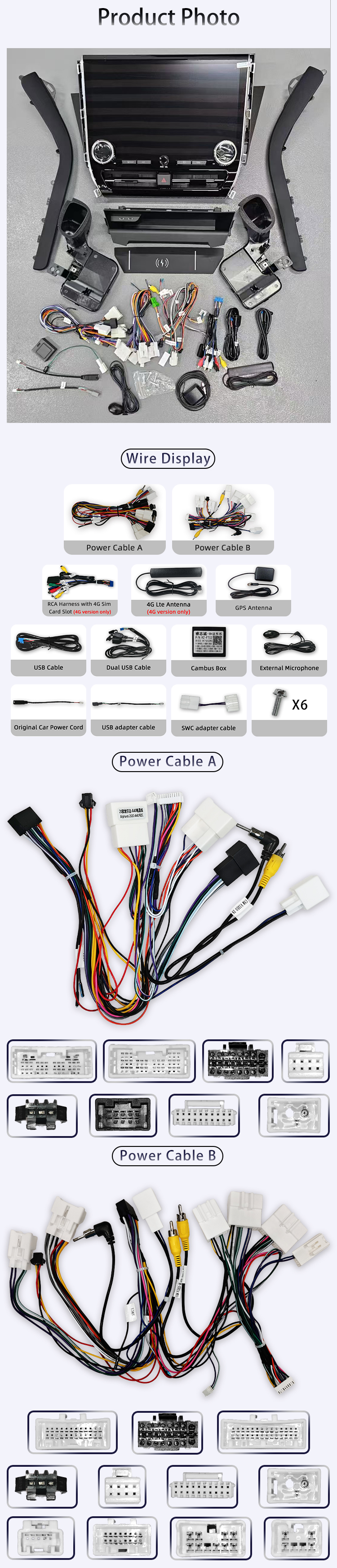 For Toyota Alphard Vellfire A30 to A40(图7)