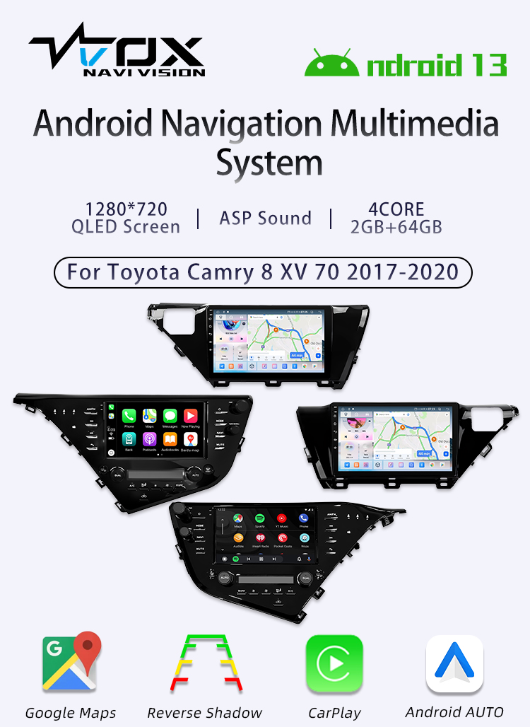 For Toyota Camry 8 XV 70 2017-2020(图1)