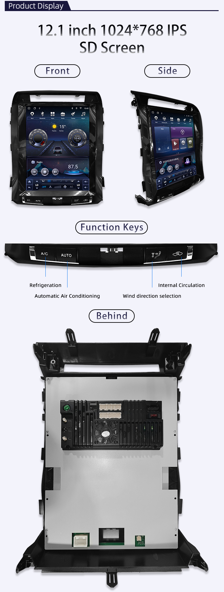 For Toyota Land Cruiser 200 2008-2015(图4)