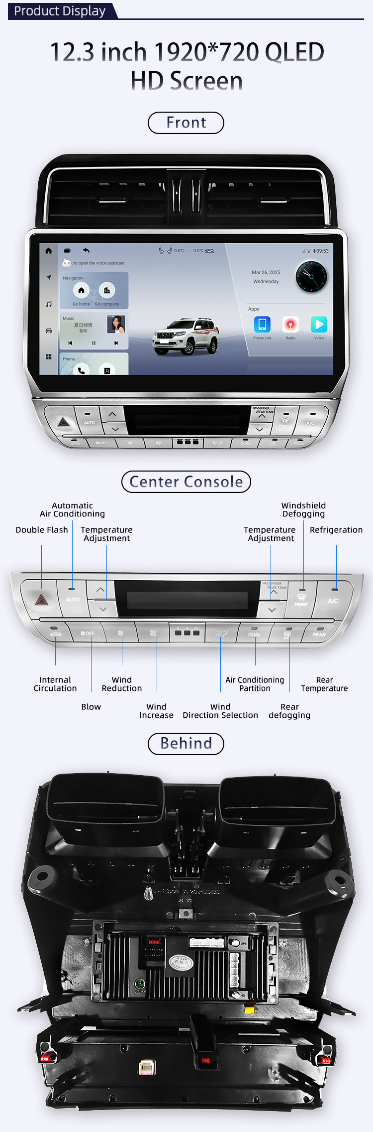For Toyota Prado 2010-2017(图4)
