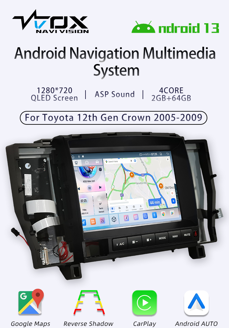 For Toyota 12th Gen Crown 2005-2009(图1)