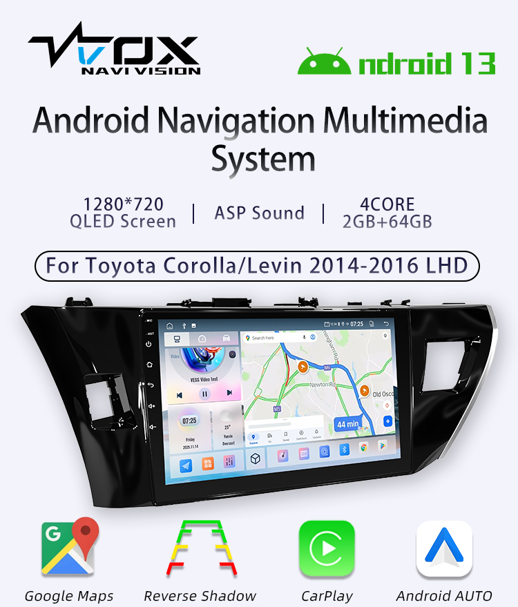 For Toyota Corolla/Levin 2014-2016 LHD(图1)