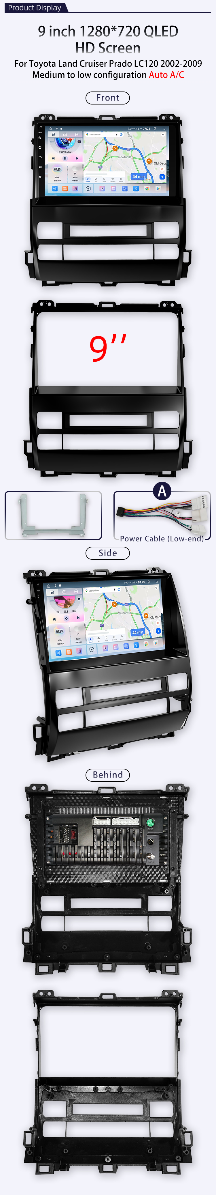 For Toyota Prado 120 Lexus GX LX470(图4)