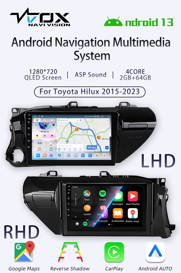 For Toyota Hilux 2015-2023(图1)