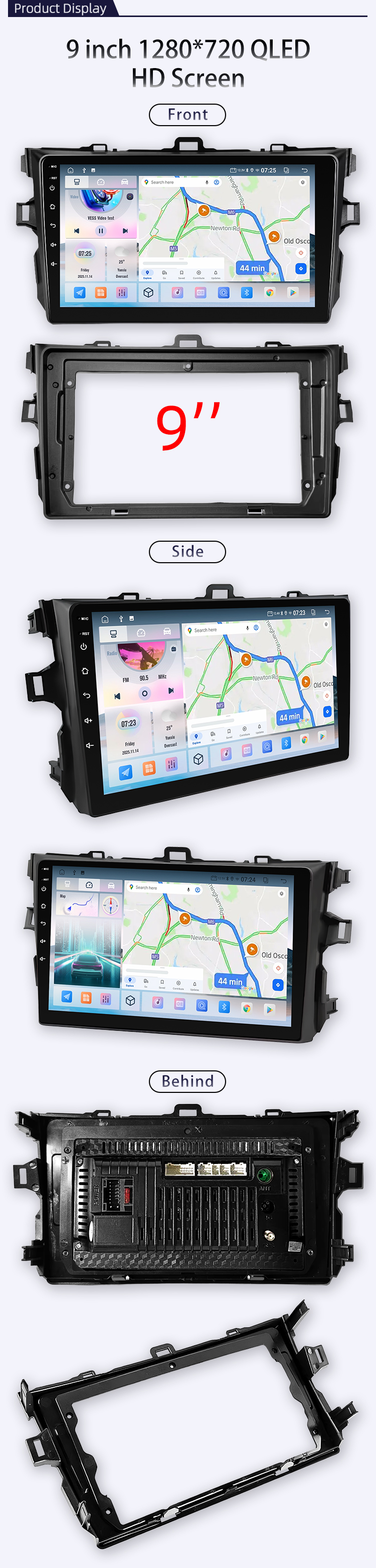 For Toyota Corolla Altis 2006-2013(图5)