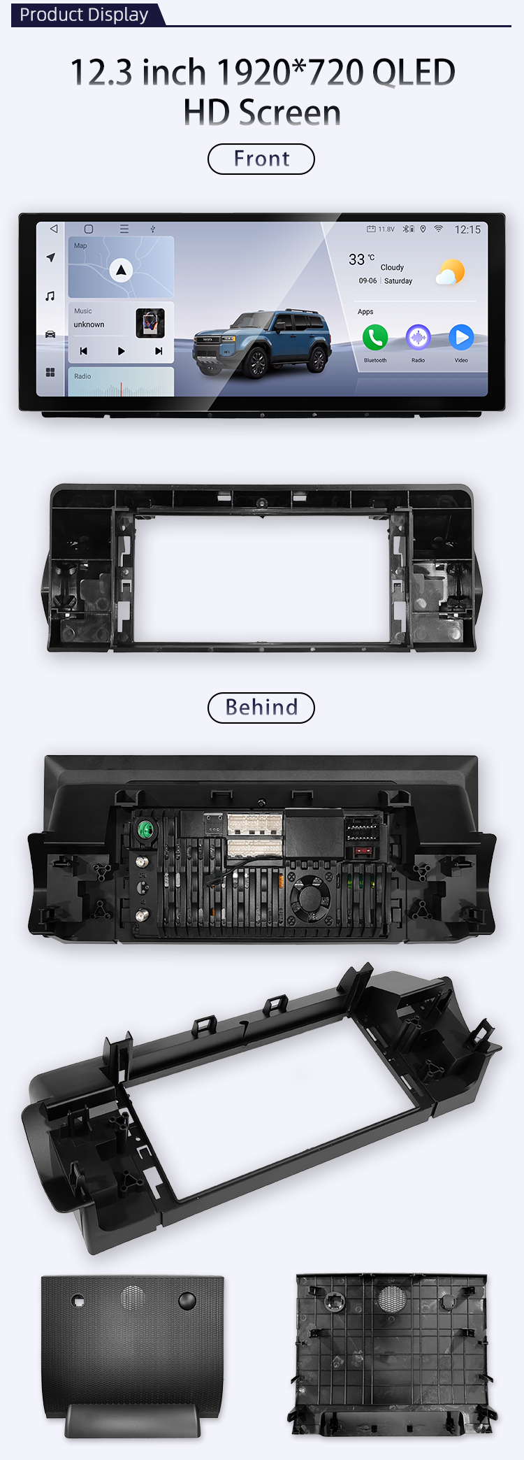For Toyota Land Cruiser LC300 2022-2023(图4)