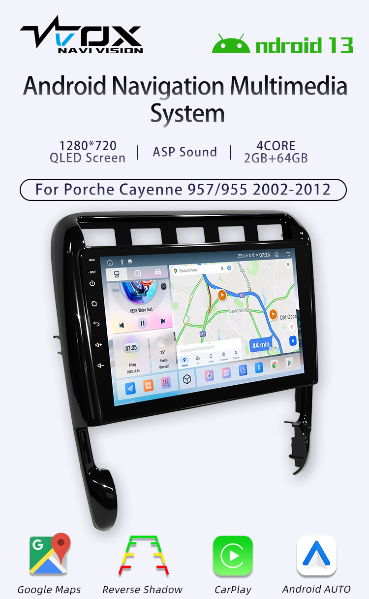 For Porche Cayenne 957/955 2002-2012(图1)