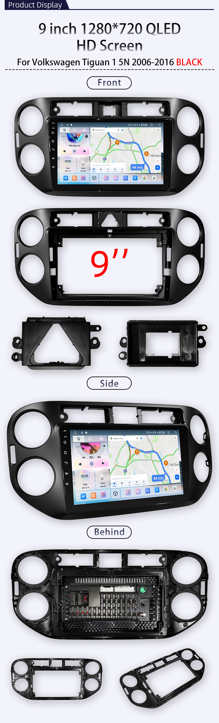 For Volkswagen Tiguan 1 5N 2006-2016(图4)