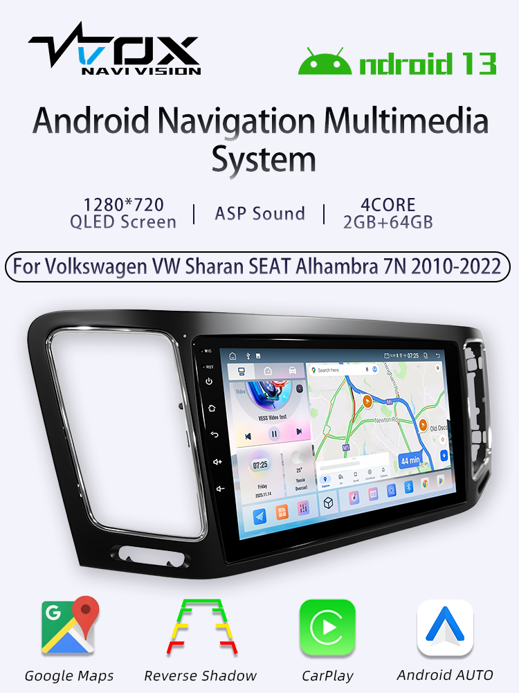 For Volkswagen Sharan Alhambra 7N(图1)