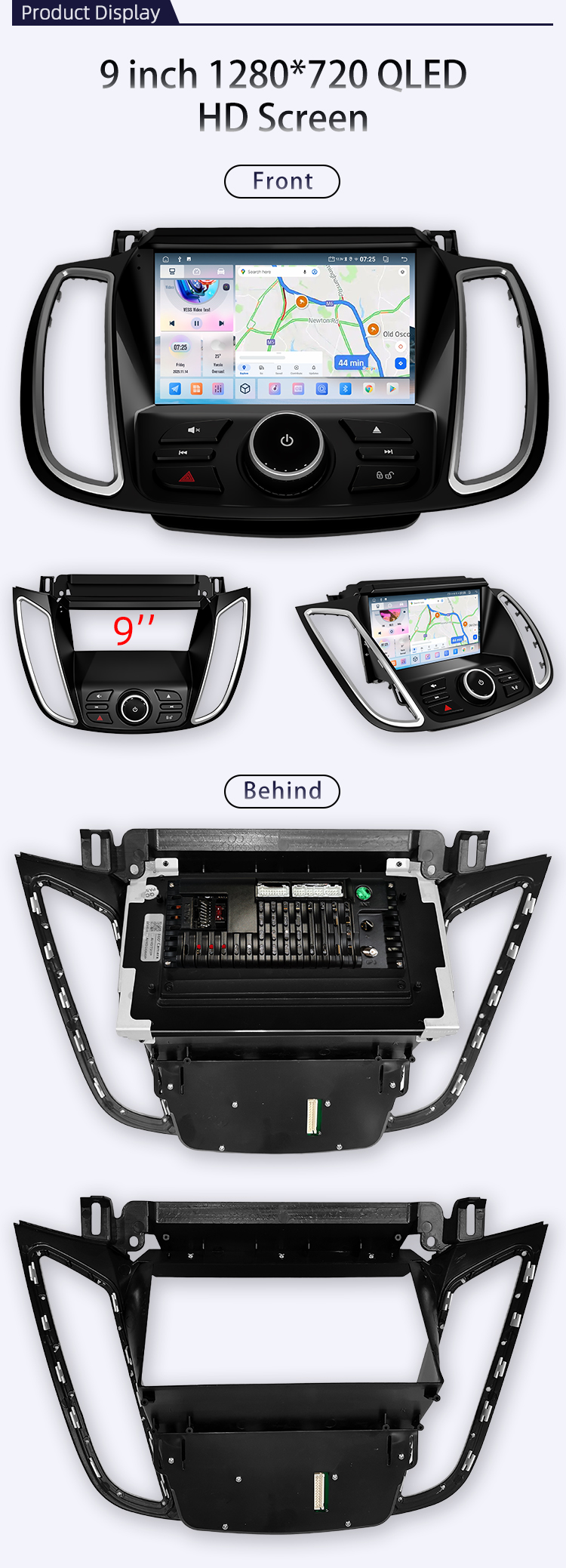 For Ford Kuga 2 Escape 3 2012-2019(图4)