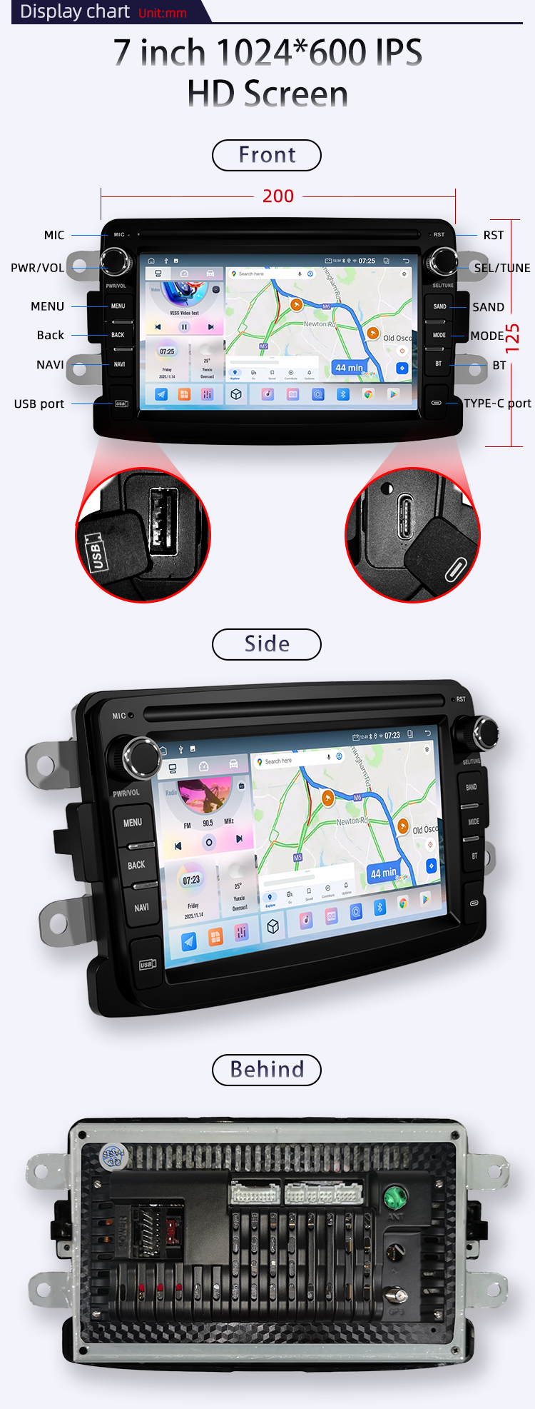 For Dacia Renault 2012-2017(图4)
