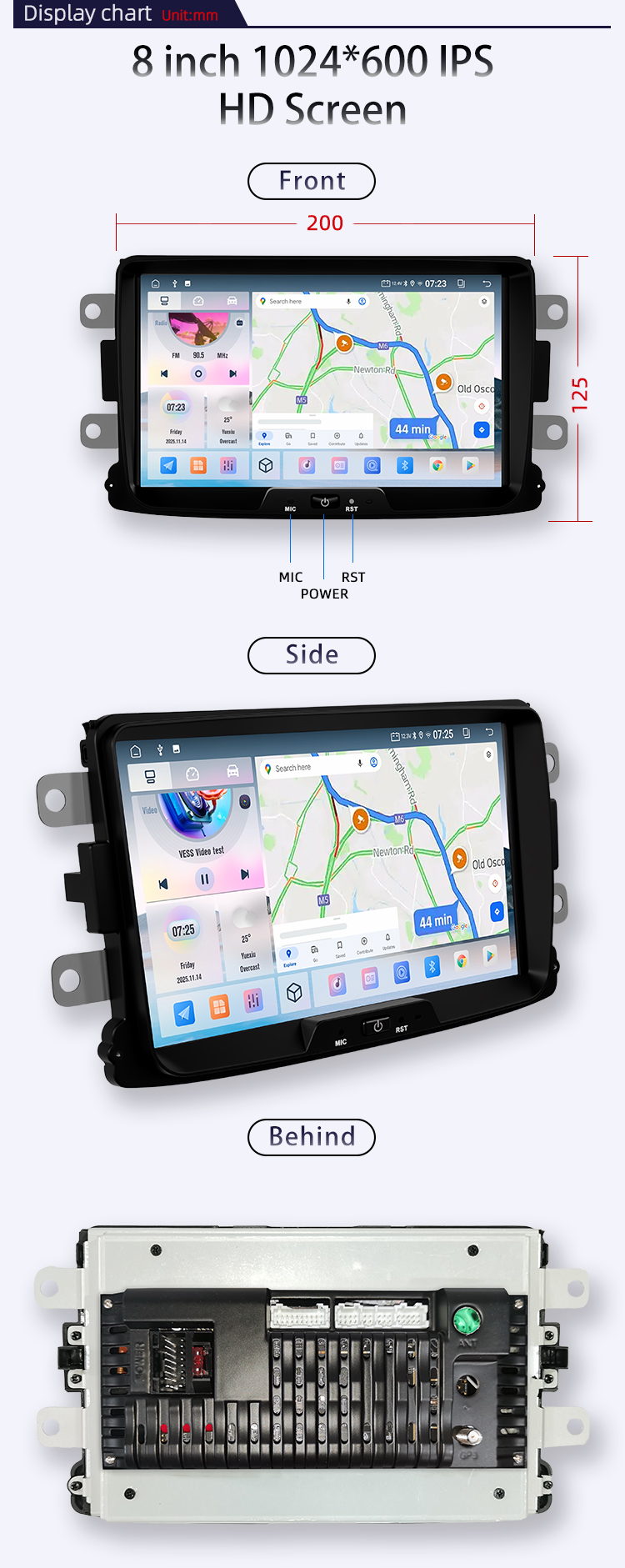 For Dacia Renault 2017-2020(图4) For Dacia Renault 2017-2020(图4)