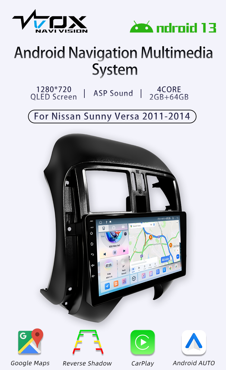 For Nissan Sunny Versa 2011-2014(图1)