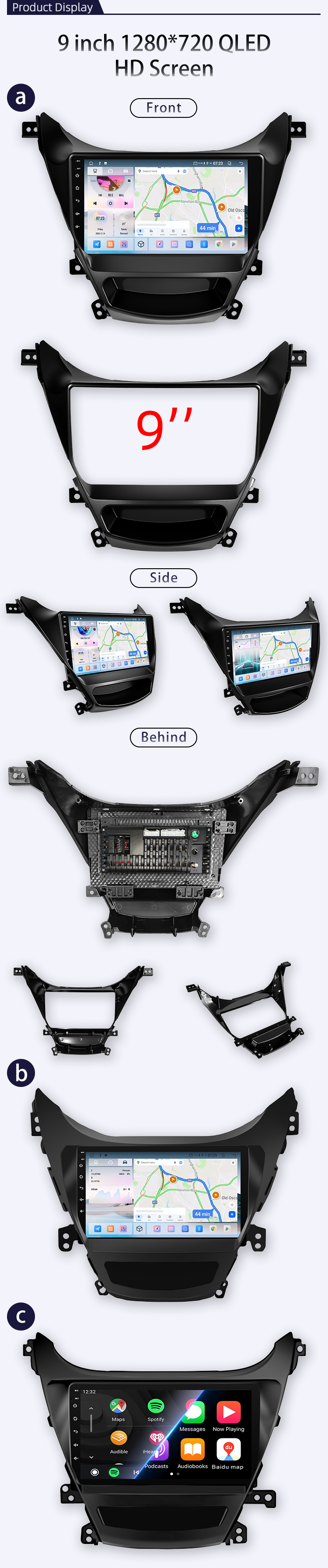 For Hyundai Elantra Avante I35 2011-2016(图4)