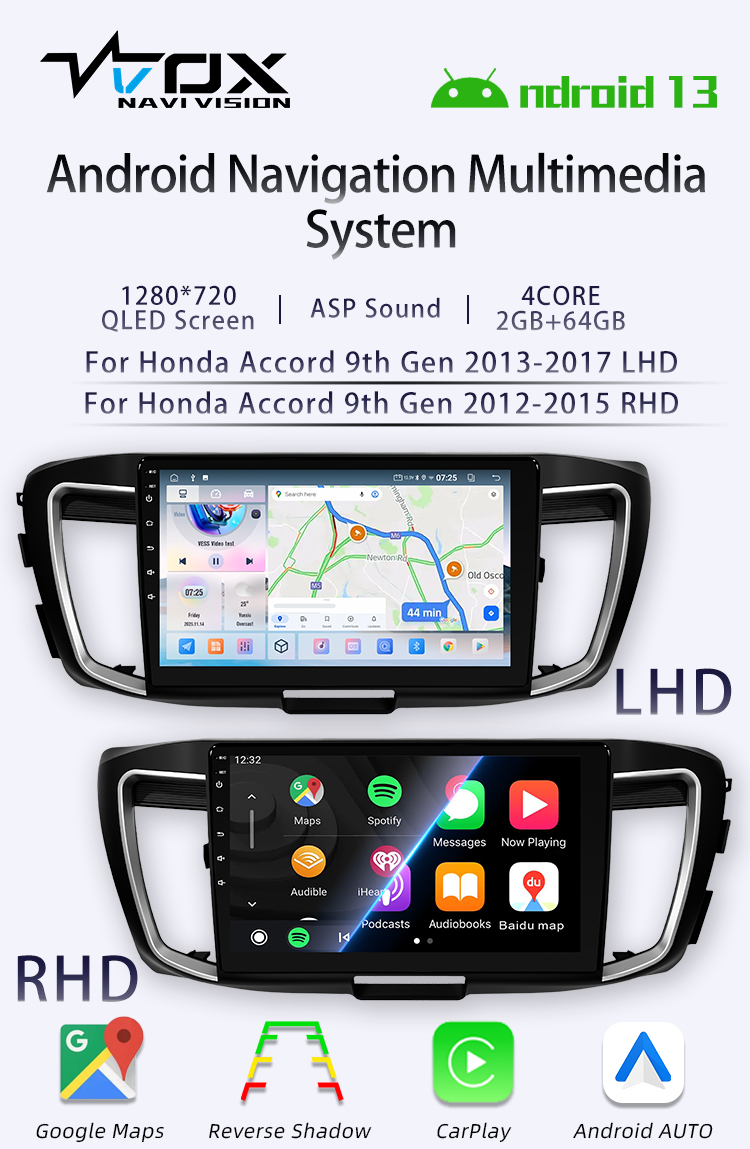 For Honda Accord 9th Gen 2013-2017(图1)