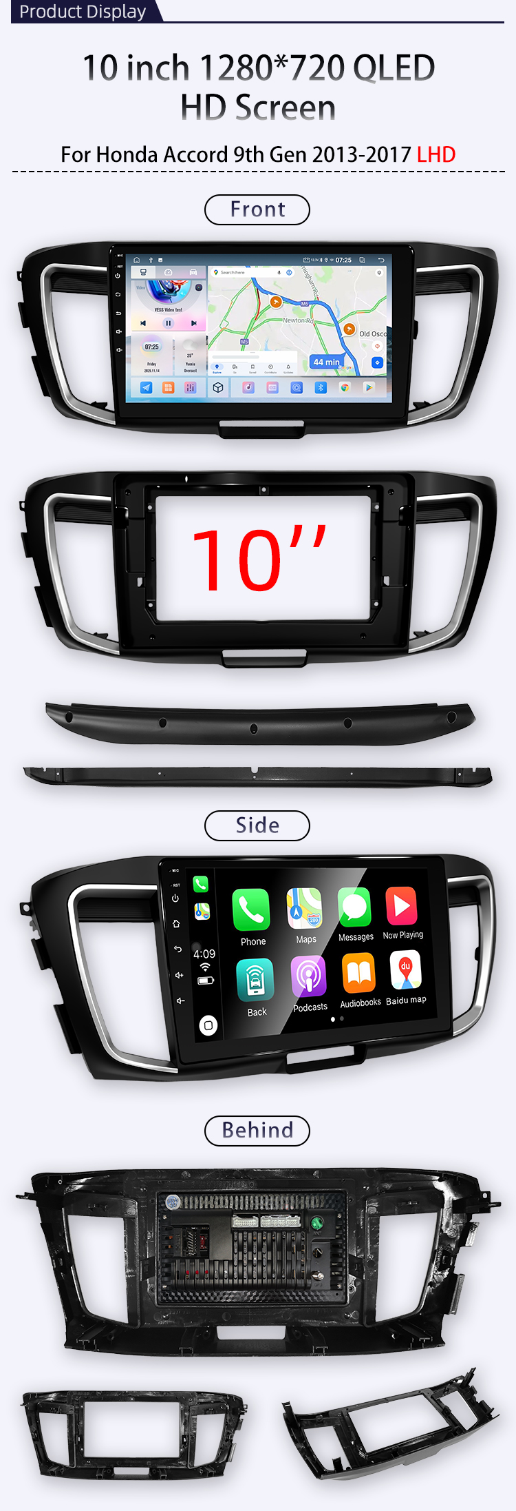 For Honda Accord 9th Gen 2013-2017(图4)