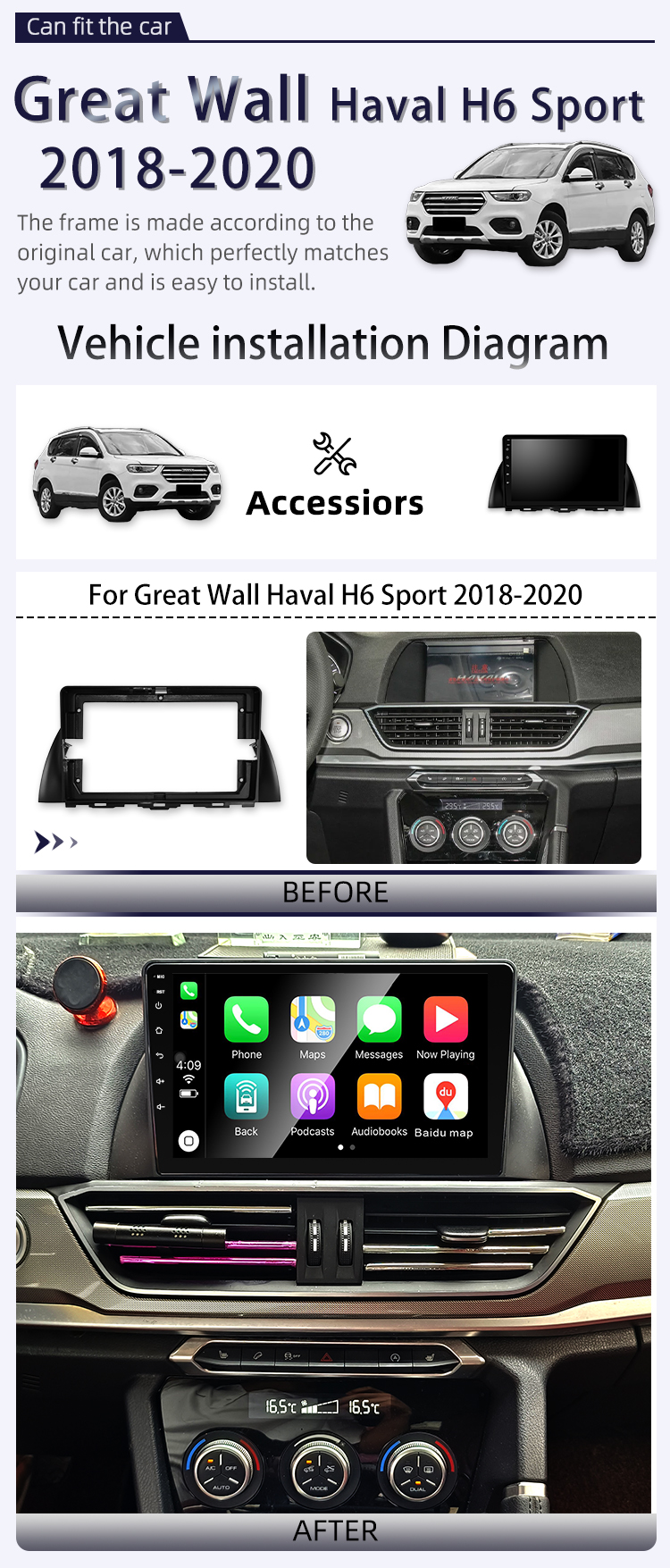 For Great Wall Haval H6 Sport(图2)