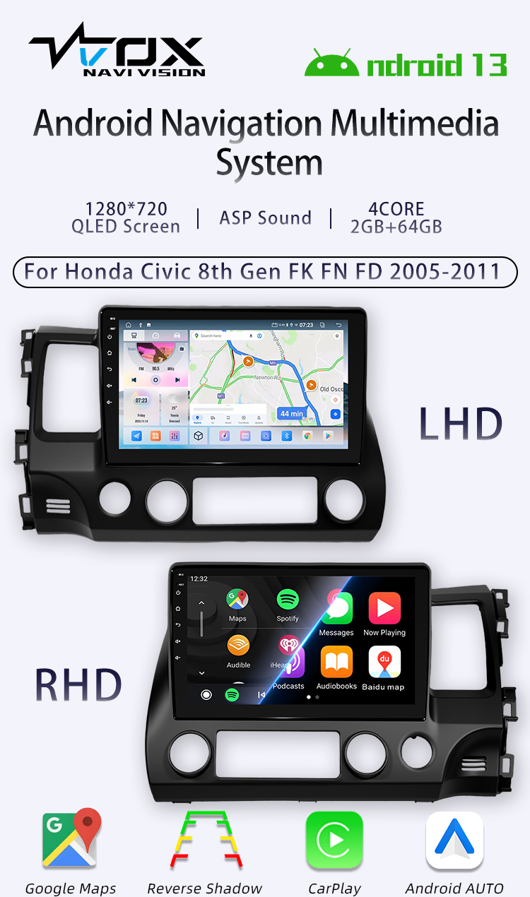 For Honda Civic 8th Gen FK FN FD(图1)