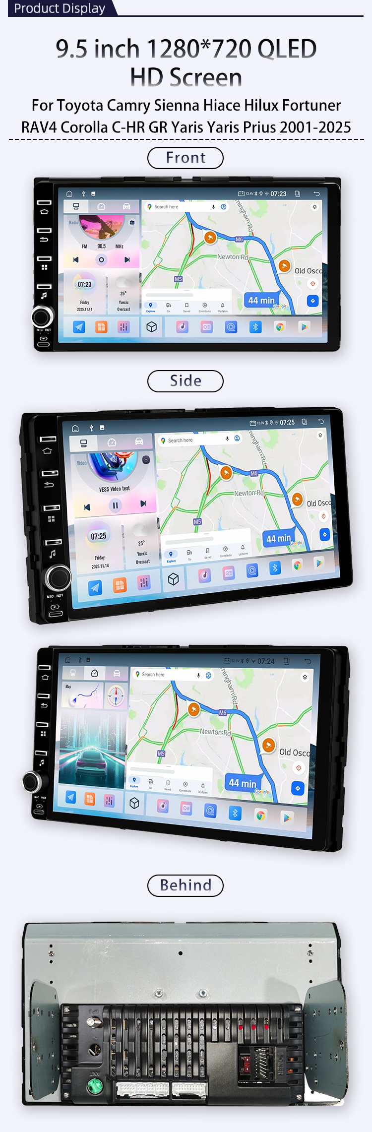 For Toyota Corolla C-HR GR Yaris Yaris(图4)